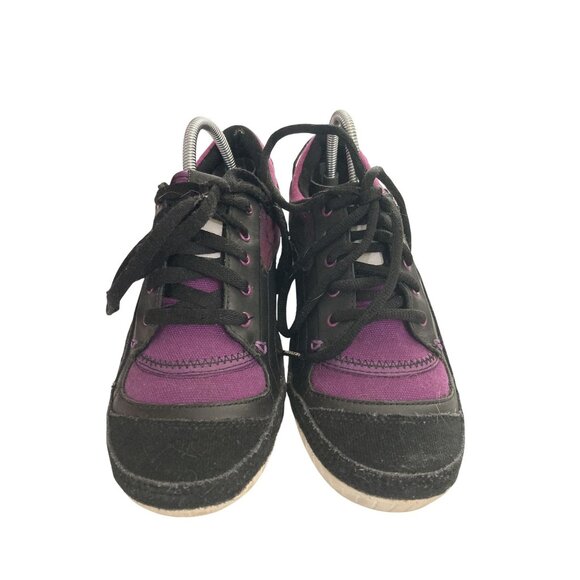 Cushe Boutique Women's Size 7 black purple Tartan Casual Shoes - Picture 2 of 8